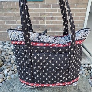 Vera Bradley Villager Bag-Classic Black 2002-2005